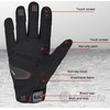 LYHXS-MOTOS Black Brown Adult Race Motorcycle Gloves - Summer Breathable