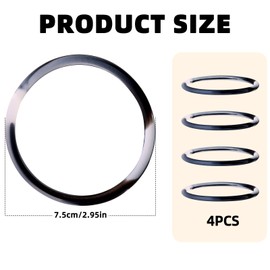 Lyreh 4pcs Patellar Tendon Support Strap, Silicone Patella Band Elastic Stabilizer Patella Knee Brace for Women Men Running Basketball Hiking Soccer Jumpers Gym Sports (Black White Mix)