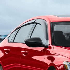 Voron Glass Tape-on Extra Durable Rain Guards for Honda Accord 2018-2022, Window Deflectors, Vent Window Visors, 6 Pieces - 100812