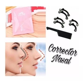 3D Rhinoplasty 7 Piezas Respingadores Tamaños Levanta Nariz Perfila Afina