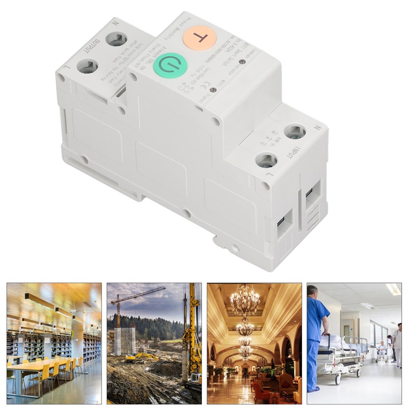 WiFi Circuit Breaker Parameters Adjustable Leakage Protection Data Display Remote