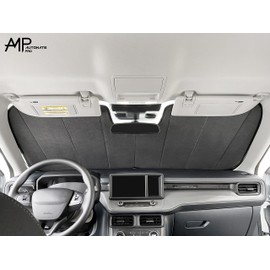 AutoMate Pro Custom Fit Windshield Foldable Sunshade for 2024 Lexus TX SUV, Compact Reflective Sun Shade Block UV Rays Visor Protector Folding Insulation Accessories (Made in USA)