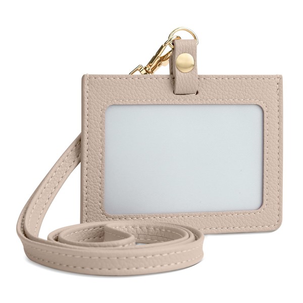 Dockii ID Card Holder, Horizontal ID Card Case, Employee ID