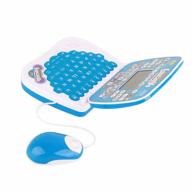 Kids Learning Machine English Spanish Music Function Interactive Educational Laptop