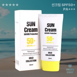 Chamchoeun Chojoeun Daily Tone-Up Sun Cream Gold Collection Whitening UV Protection Wrinkle Improvement SPF Functional Sun Lotion / 참조은 데일리 톤업 선크림 골드컬렉션 미백 자외선차단 주름개선 SPF 기능성 선로션