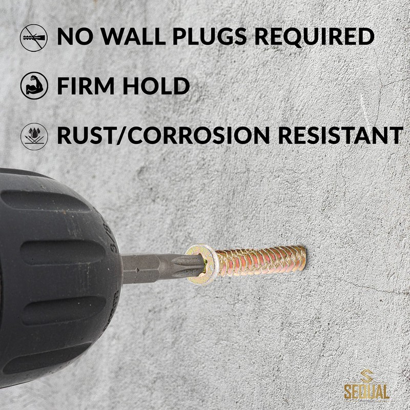 SEQUAL® 150mm (Pack of 20) Easy Drive Countersunk Direct Concrete