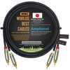 WORLDS BEST CABLES 3 Meter – Directional High-Definition Audio Interconnect