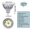 ALIDE MR16 Led Bulbs GU5.3 7W 6000K Daylight Cool Bright