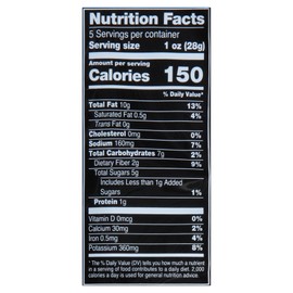 Terra Vegetable Chips, Sweet & Smoky BBQ, 5 oz (Pack of 6)
