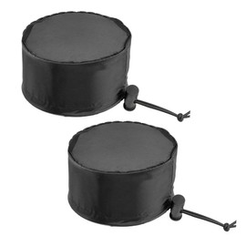 Framendino, 2 Pack Grow Tents Vent Cover, 6 Inch Grow Tents Vent Filter Cover with Elastic Band and Fixed Buckle to Dust-Proof for Plant Grow Tent Vent