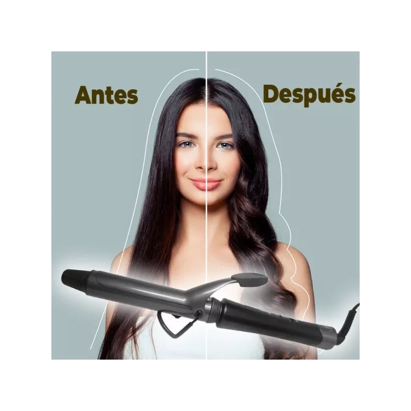 EGTMA Rizador De Cabello De Titanio Para Rizos Duraderos Brillante