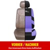 AUTOYOUTH AUTOYOUTH Autositzbezge Universal Fit Komplettset Autositzschoner Reifenschienen Autositzzubeh?r, Violett