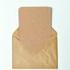 100 Pcs Blank Kraft Message Cards 8.8x5.4CM - Message Cards