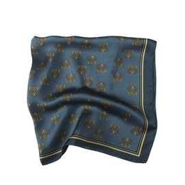 FAIRYGATE Women's Scarf Faux Silk Scarf Silk Scarf Flower Bandana Headscarf Scarf 70 x 70 cm Colourful, 21232