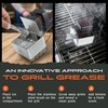 Steam Grill Brush Bristle-Free – Stainless Steel, No-Wire BBQ Grill