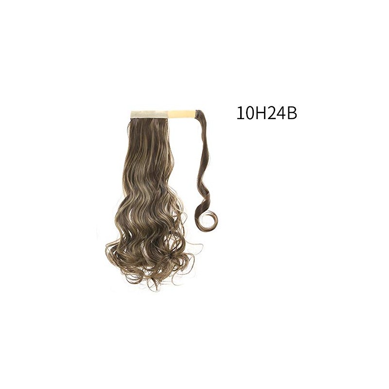 Coleta Postiza Ondulada SARLA 22" Cola de Caballo Resistente al