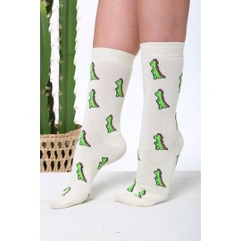 Socks Tunnel Ladies Funny Colourful Animal Cotton Socks - Cat Dog Cartoon Design (Size 3-8), 5 stockings set 04