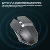 Half Hand Gaming Keyboard and Mouse Combo,PUBG Wired Mechanical RGB