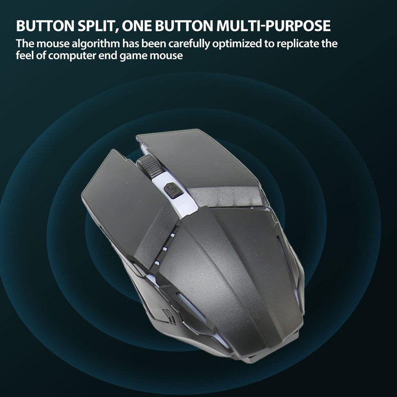 Half Hand Gaming Keyboard and Mouse Combo,PUBG Wired Mechanical RGB
