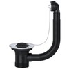 Hulthor Kitchen Sink Overflow Kit Plug with Chain and Overflow