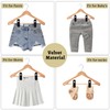 Andiker 20 Pack Velvet Hanger Clips Set, Finger Pants Clips