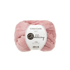 Bobbiny Cotton Candy Nude Oeko-Tex 100% Recycled Cotton Yarn (Blush)