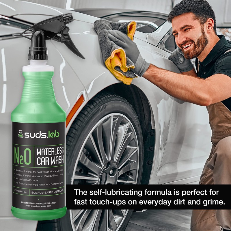 Suds Lab N20 Waterless Car Wash for Fast Touch Ups,