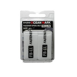 Studio Ocean Mark Fastener Spool Belt FB-LL White