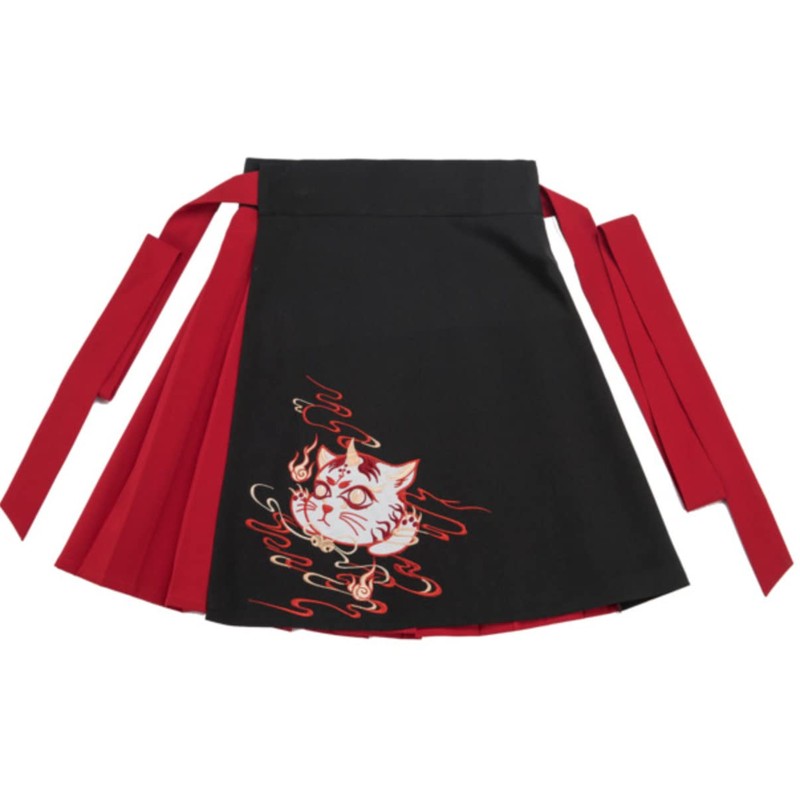 Lady Lazy Taisho Roman Hakama Set, Short, Shrine Maiden, Yukata,