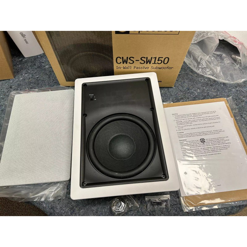 Sony NEW - Sony Sposato CWS-SW150 In-Wall Passive Subwoofer