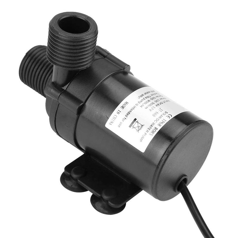 Mini 12V, -40℃ ~100℃ Hot 650L/H Low Noise DC Brushless