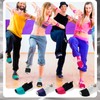 Haysandy 8 Pairs Dance Shoe Covers Over Shoes Socks for