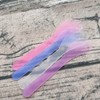 Jilukibo 100 Pcs Plastic Cosmetic Mask Mixing Spoon Spatulas, Multicolor