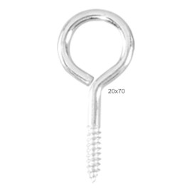Lion Tools Armella Cerrada, 20 X 70, Bolsa Con 144 Pzas