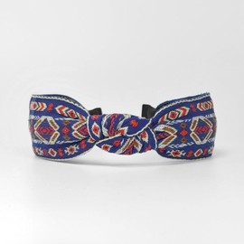 Lala 라라 보헤미안 수입 헤어밴드-네이비(LALAH005N) LALA Bohemian Imported Hair Band - Navy (LALAH005N)