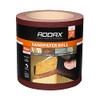 TIMCO 120 Grit Sandpaper Roll - Red -115mm x 10m