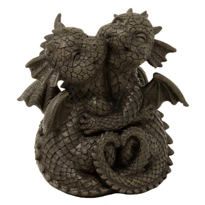 MC Garden Dragon Figurine Cuddly Small Fantasy Figure Decorative Dragon