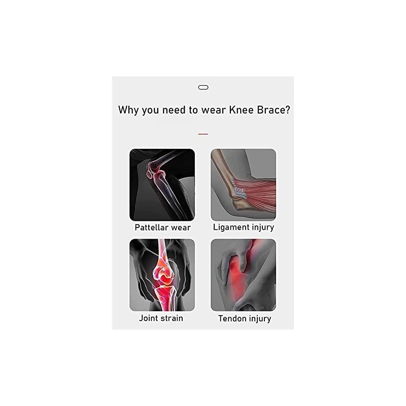 2pcs Ultra Knee Elite Knee Compression Sleeve - Rodillera profesional,