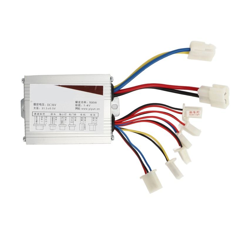 Electric Bike Conversion Kit 36V 500W Electric Bicycle Brushed Controller