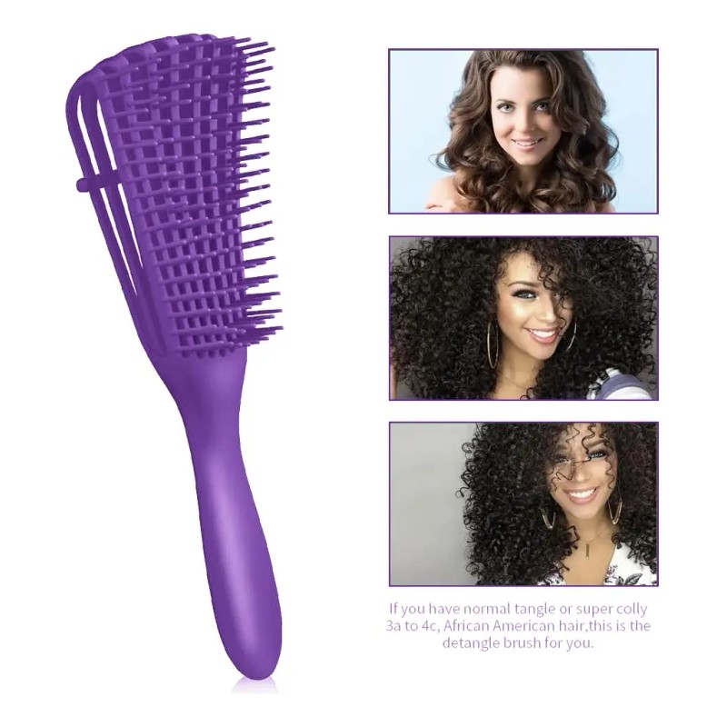 2pz Cepillo Para Cabello Desenredar El Cabello Rizado Mujere