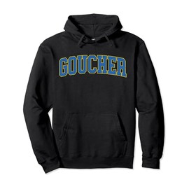 Goucher College Retro Men Women Pullover Hoodie