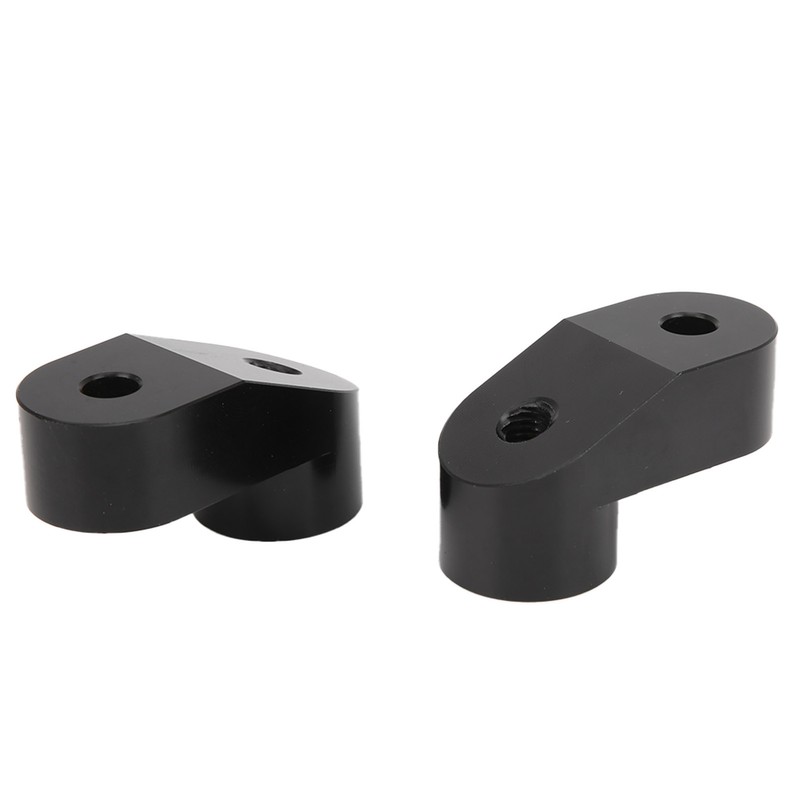 Pair Mirror Riser Adjustable CNC Billet Aluminum Replacement for Polaris