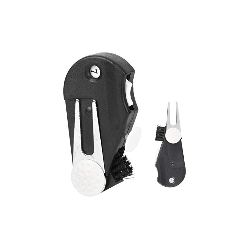 Multi-Function Golf Divot Repair Tool with Detachable Golf Ball Marker