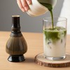 ECOLEMON Large Opening Matcha Whisk Holder for Shin Chasen, Black
