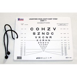 Sloan Letter Near Vision Chart with Proportional Spaced DP-5022
