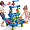 KIZONLY 4-Tier Kids Water Table for Toddlers, Sand Beach Toys