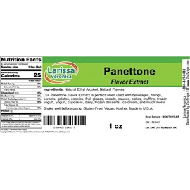 Panettone Flavor Extract (1 oz, ZIN: 529425)