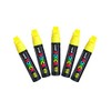 uni-ball Posca PC-17K Extra Broad Chisel Tip Marker - Yellow,