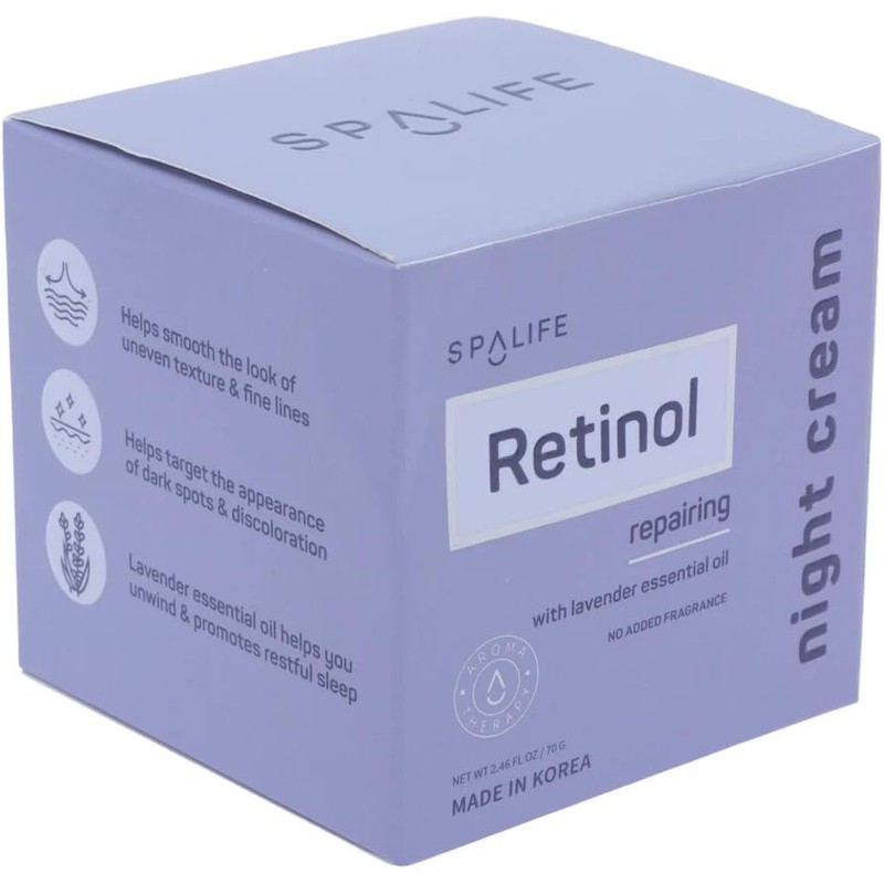 RETINOL NIGHT CREAM Spa Life 70 gr