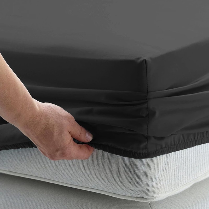 Imperial Rooms Super King Size Fitted Sheets Brushed Microfiber Bed